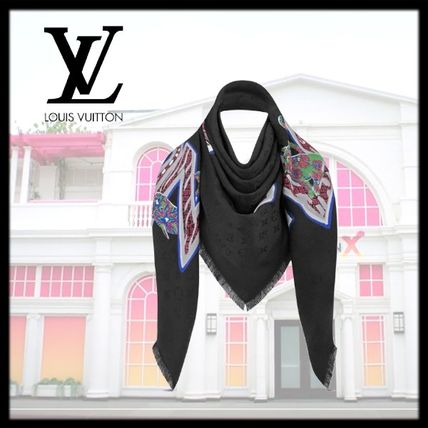 Louis Vuitton Abc Monogram Shawl M76091 