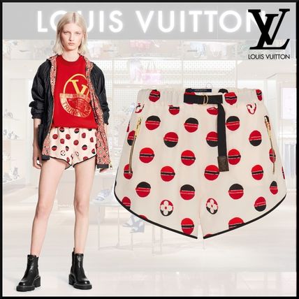Louis Vuitton Short Casual Style Wool Silk Street Style Shorts 1A842K 