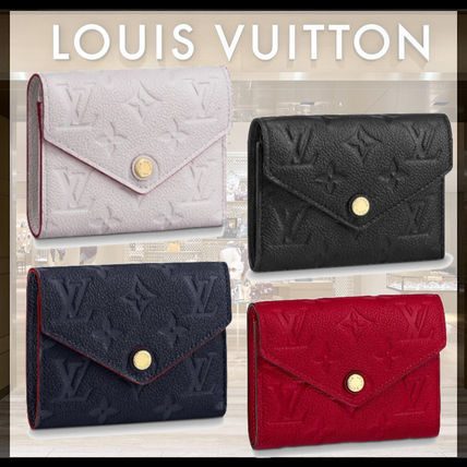 Louis Vuitton MONOGRAM EMPREINTE 2020 SS Victorine Wallet M63701M64577 M64060M69141 