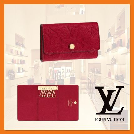 Louis Vuitton MONOGRAM EMPREINTE 2020 21AW Monogram Unisex Blended Fabrics Plain KeychainsBag Charms M63708 