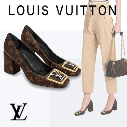 Louis Vuitton MONOGRAM 2020 SS Madeleine Pumps 1A64FY 