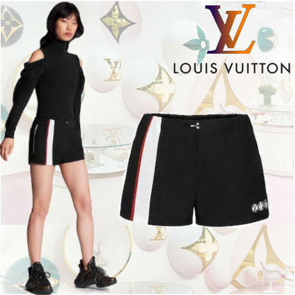 Louis Vuitton Monogram Casual Style Logo Shorts 