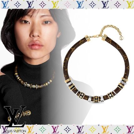 Louis Vuitton 2020 SS Wild Lv Strass Necklace M68928 