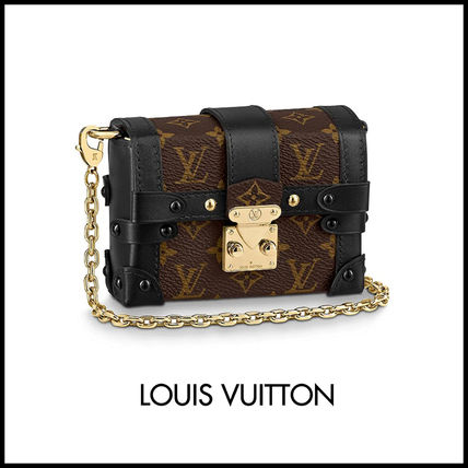 Louis Vuitton MONOGRAM Monogram Unisex Blended Fabrics Bi color Chain Accessories 
