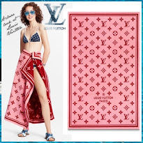 Louis Vuitton 2020 Cruise Lv Escale Monogram Beach Towel M76179 