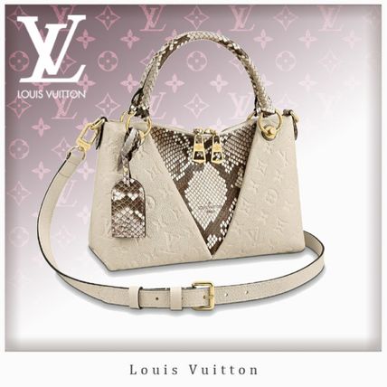 Louis Vuitton MONOGRAM EMPREINTE 2019 20AW V Tote Bb N96236 