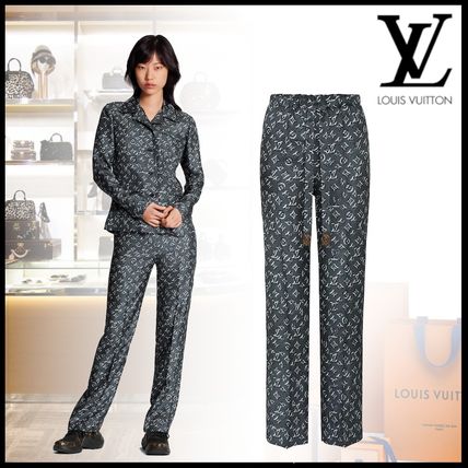 Louis Vuitton MONOGRAM 2020 SS Monogram Silk LoungeSleepwear