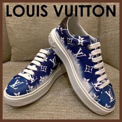 Louis Vuitton 2020 SS Monogram Casual Style Low Top Sneakers 