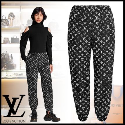 Louis Vuitton MONOGRAM 2020 SS Monogram Casual Style Nylon Long Elegant Style Formal