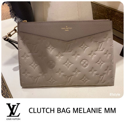 Louis Vuitton MONOGRAM EMPREINTE Monogram Casual Style 2WAY Elegant Style Logo Clutches 