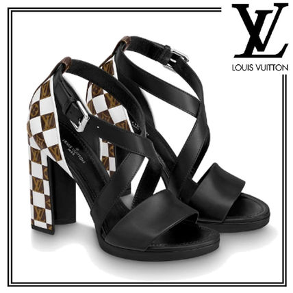 Louis Vuitton MONOGRAM 2020 SS Matchmake Cross Sandal 1A66UN 
