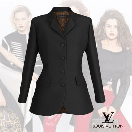 Louis Vuitton 2019 20AW Monogram Casual Style Wool Plain Medium Office Style 1A629N 