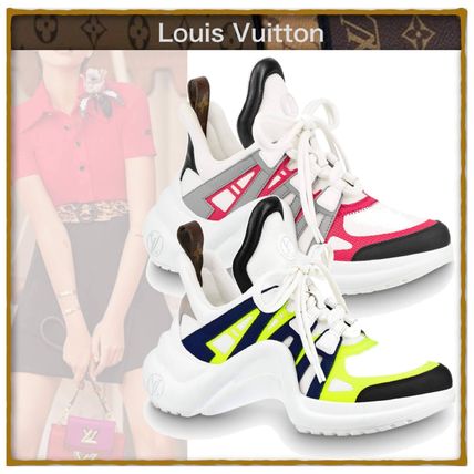 Louis Vuitton 2020 SS Rubber Sole Unisex Low Top Sneakers 1A4X6S 1A4X77 
