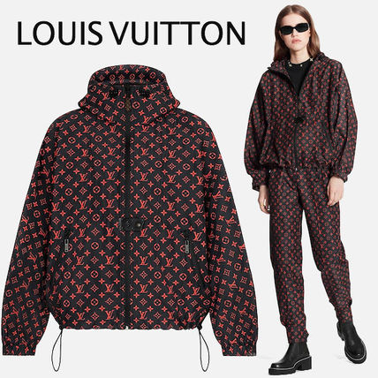 Louis Vuitton MONOGRAM 2020 21AW Unisex Logo Outerwear 