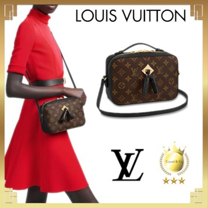 Louis Vuitton MONOGRAM 2020 SS Monogram Casual Style Canvas Tassel Bi color Leather 