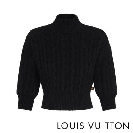 Louis Vuitton Cashmere Plain Cashmere 1A83AL 