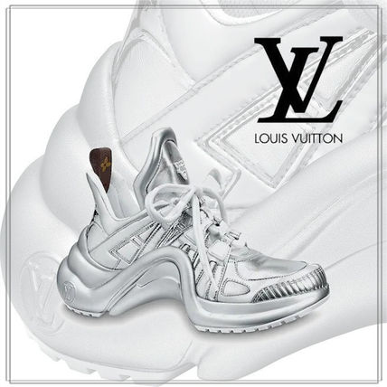 Louis Vuitton 2020 21AW Rubber Sole Casual Style Street Style Logo Low Top Sneakers 