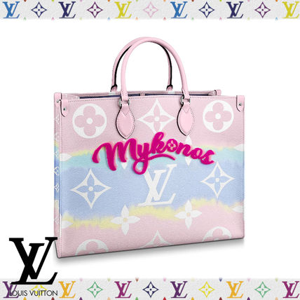 Louis Vuitton 2020 21AW Monogram Casual Style Canvas A4 2WAY Leather Office Style M45184 