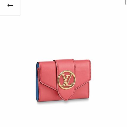 Louis Vuitton PONT NEUF 2020 21AW Folding Wallets M69177 