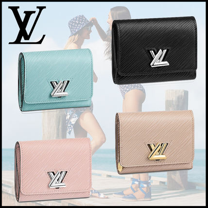 Louis Vuitton EPI Plain Leather Logo Folding Wallets M63323 M67671 M69158 M63322 