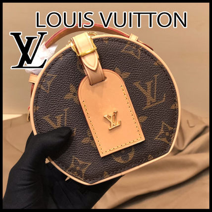 Louis Vuitton MONOGRAM Monogram Leather Logo Pouches  Cosmetic Bags M44699 