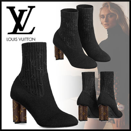 Louis Vuitton MONOGRAM 2020 21AW Monogram Round Toe Casual Style Blended Fabrics Leather 1A8552 