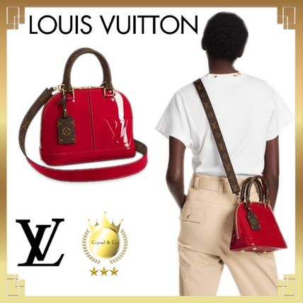 Louis Vuitton ALMA 2020 SS Monogram Casual Style Canvas 2WAY Plain Leather Party Style 