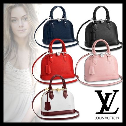Louis Vuitton 2018 19AW 2WAY Leather Elegant Style Handbags 