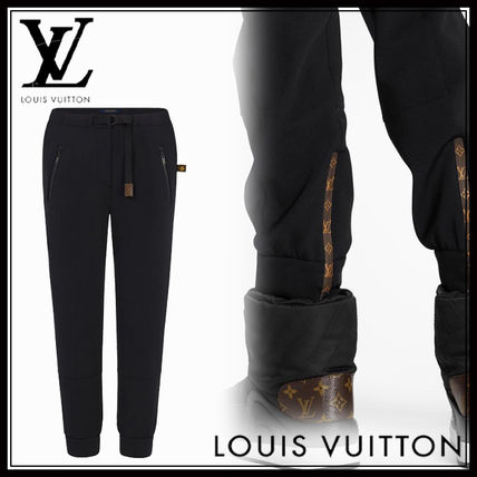 Louis Vuitton MONOGRAM 2020 21AW Street Style Plain Logo Pants 1A8285 