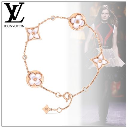 Louis Vuitton Casual Style Flower Party Style Elegant Style Bracelets Q95596 