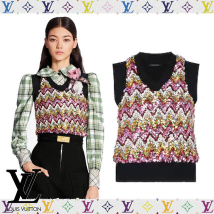 Louis Vuitton 2020 SS Wool Cashmere Sleeveless Tanks  Camisoles 