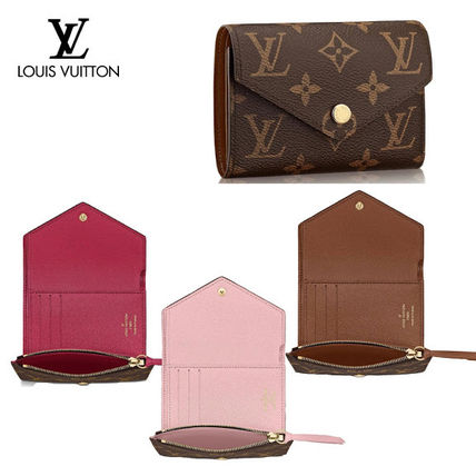 Louis Vuitton MONOGRAM EMPREINTE Monogram Unisex Canvas Bi color Leather Folding Wallet 