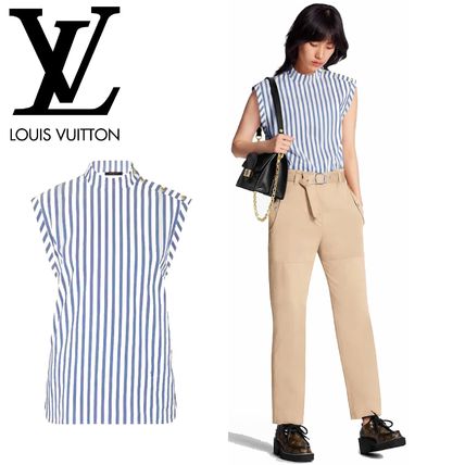 Louis Vuitton Sleeveless Top With Button Detail 1A6132 