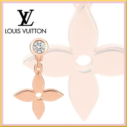 Louis Vuitton Idylle Blossom Ear Stud Pink Gold And Diamond Q96169 