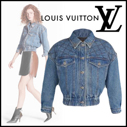 Louis Vuitton 2019 20AW Quilted Denim Jacket 1A62BK 1A62BJ 1A62BI 1A62BH 