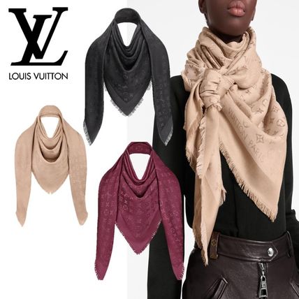 Louis Vuitton MONOGRAM 2019 SS Monogram Shawl M74441 
