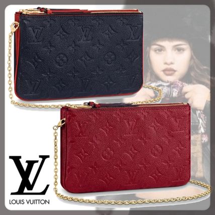 Louis Vuitton 2019 20AW Double Zip Pochette M68574 M63916 