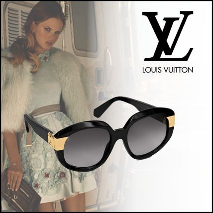 Louis Vuitton Street Style Round Sunglasses Z1391E 