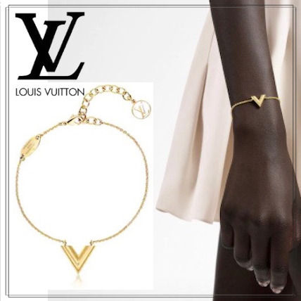 Louis Vuitton V 2020 SS Casual Style Office Style Elegant Style Bracelets 