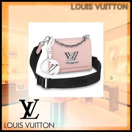 Louis Vuitton TWIST 2020 21AW Street Style Leather Logo Shoulder Bags M56887 