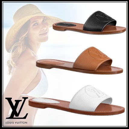 Louis Vuitton 2020 SS Monogram Casual Style Logo Sandals 1A8750 1A8746 1A873C 