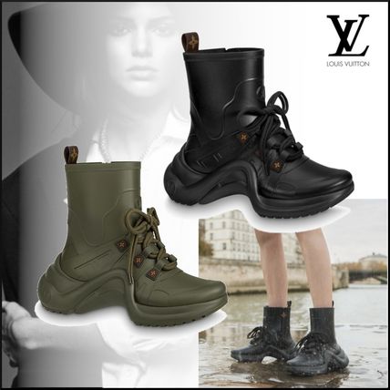 Louis Vuitton Casual Style Street Style Plain Low Top Sneakers 1A67BH 1A67BA 