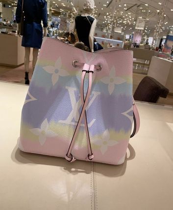 Louis Vuitton MONOGRAM 2020 SS Monogram Casual Style Blended Fabrics 2WAY 