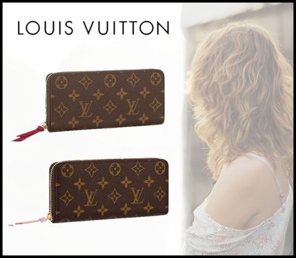 Louis Vuitton 2018 19AW Monogram Leather Long Wallet Long Wallets 