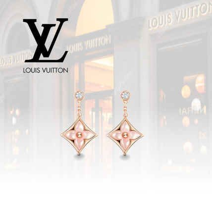 Louis Vuitton Casual Style Elegant Style Earrings 