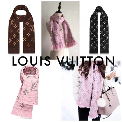 Louis Vuitton MONOGRAM 2019 20AW Logomania Shine Scarf M75833 M71383 M70466 