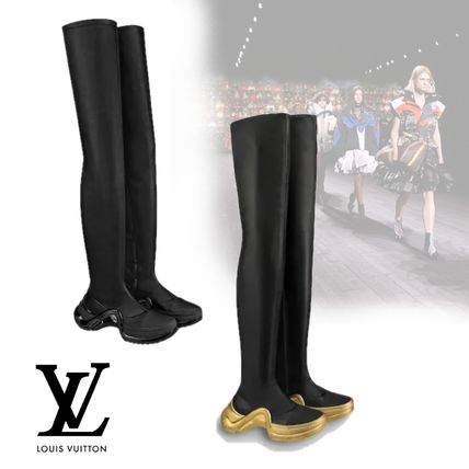 Louis Vuitton 2020 SS Lv Archlight Flat Thigh Boot 1A52MV 1A52MF 