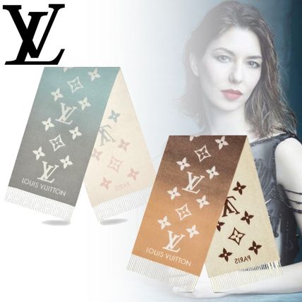 Louis Vuitton 2020 SS Reykjavik Gradient Scarf M73675 M70868 