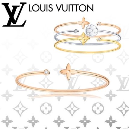Louis Vuitton 2020 SS Idylle Blossom Twist Bracelet Yellow Gold Q95533 