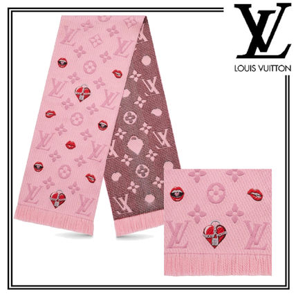 Louis Vuitton 2020 SS Logomania Lucky Monogram Scarf M76178 